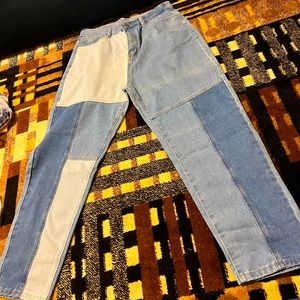 SheIn patchwork jeans
